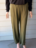 Olive Bamboo Pants