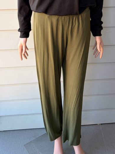 Olive Bamboo Pants