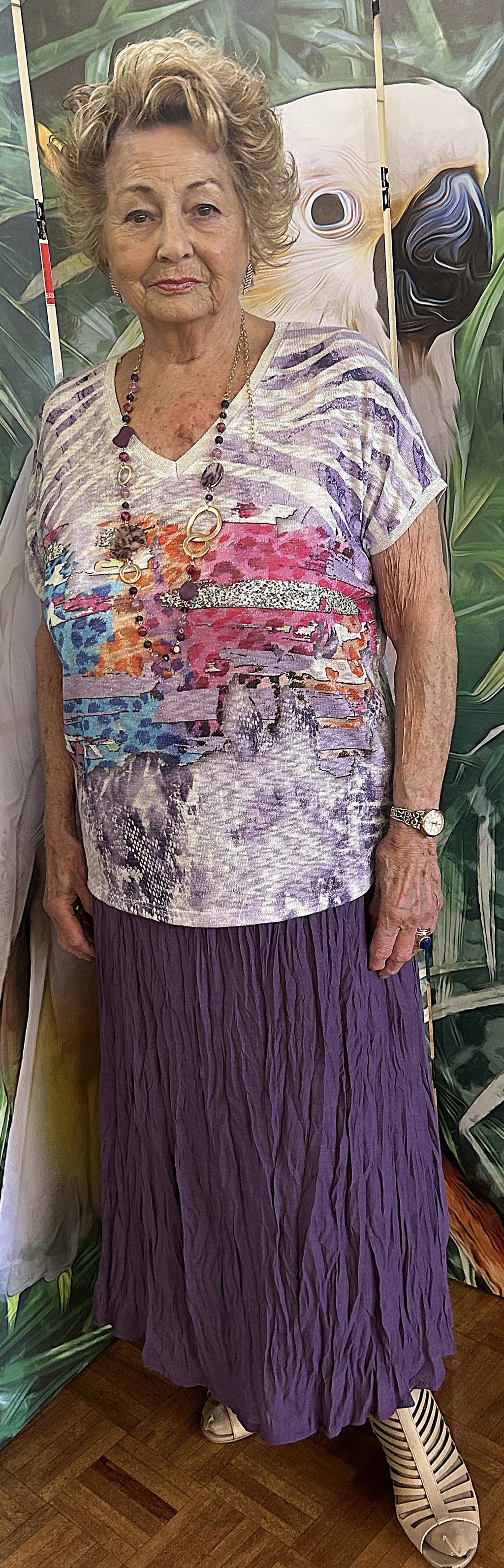 Crinkled Cotton Skirts