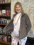 Mink - Fluffy Zip Jacket