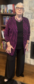 Purple Shimmer Cardi