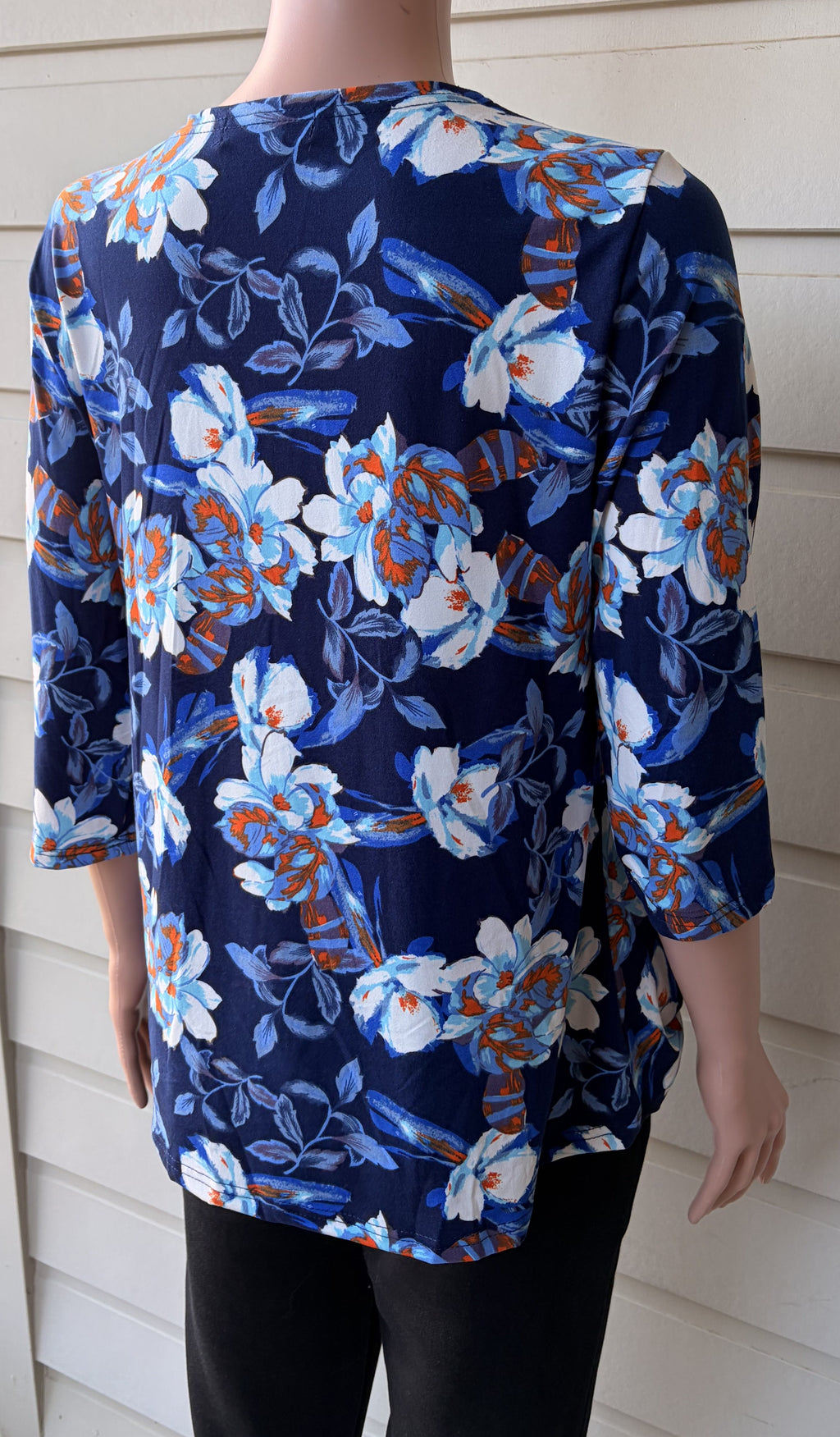 Floral Cowl Top