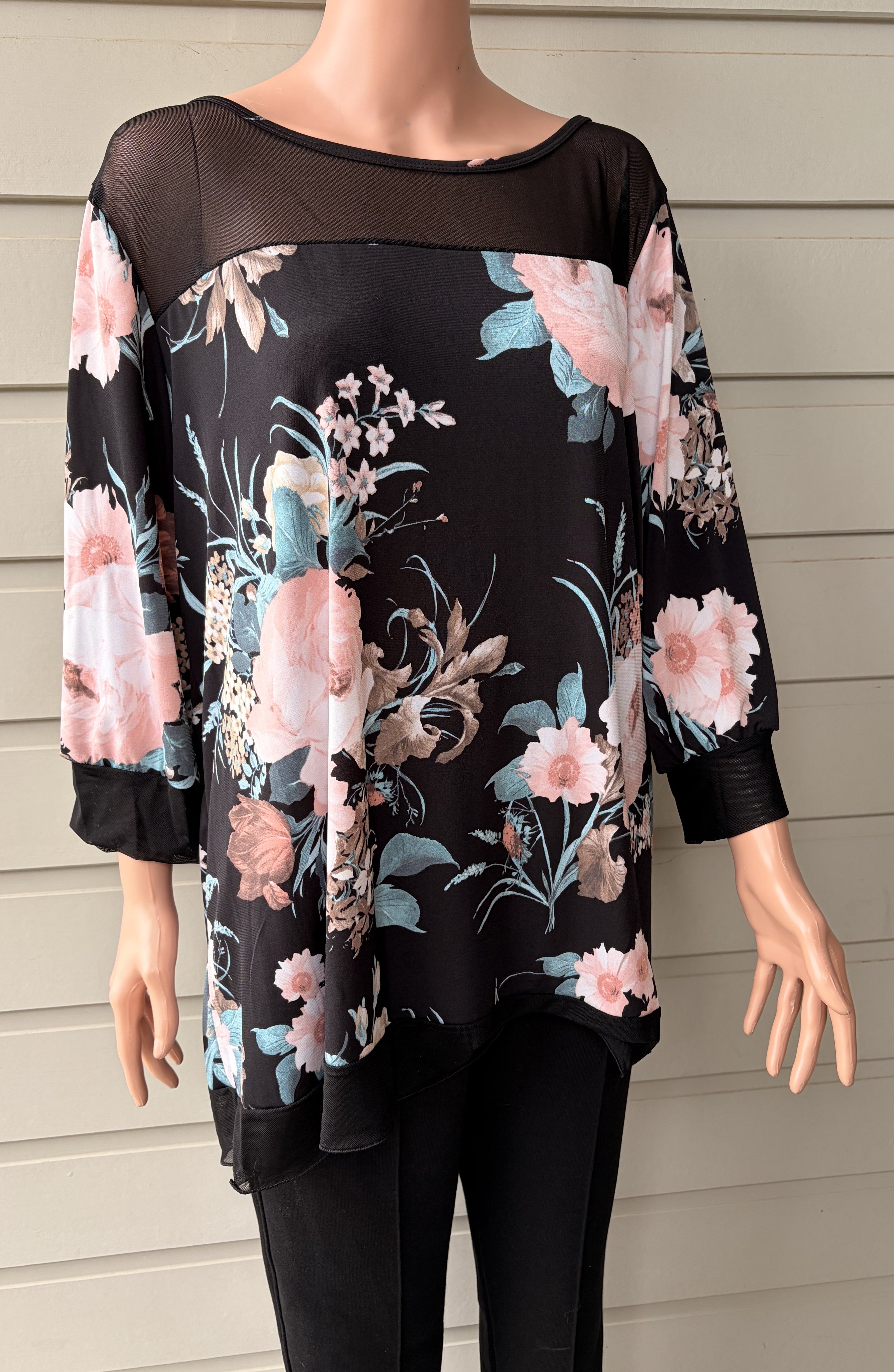 Midnight Floral Top