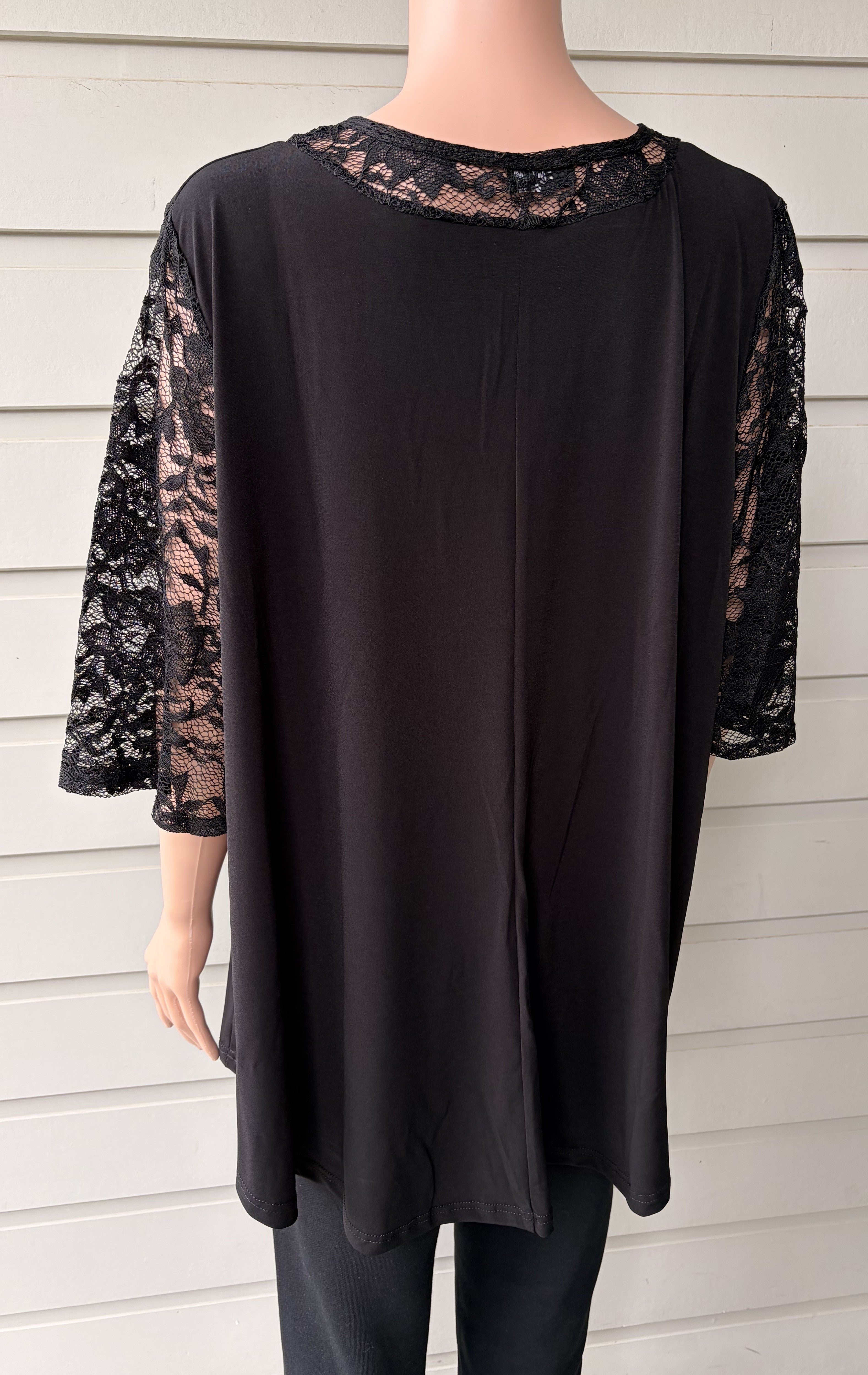 Midnight Lace Top