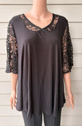 Midnight Lace Top