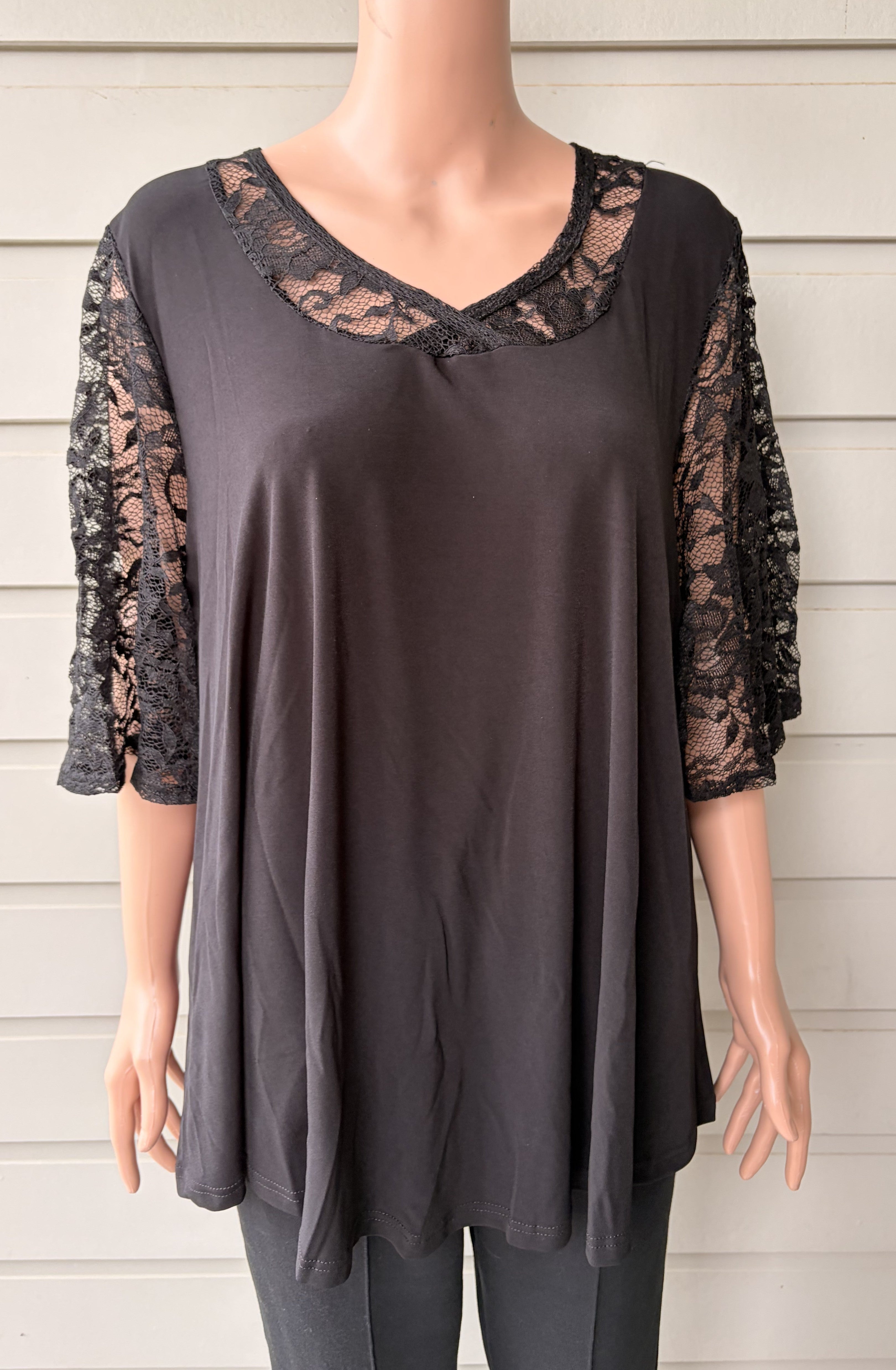 Midnight Lace Top