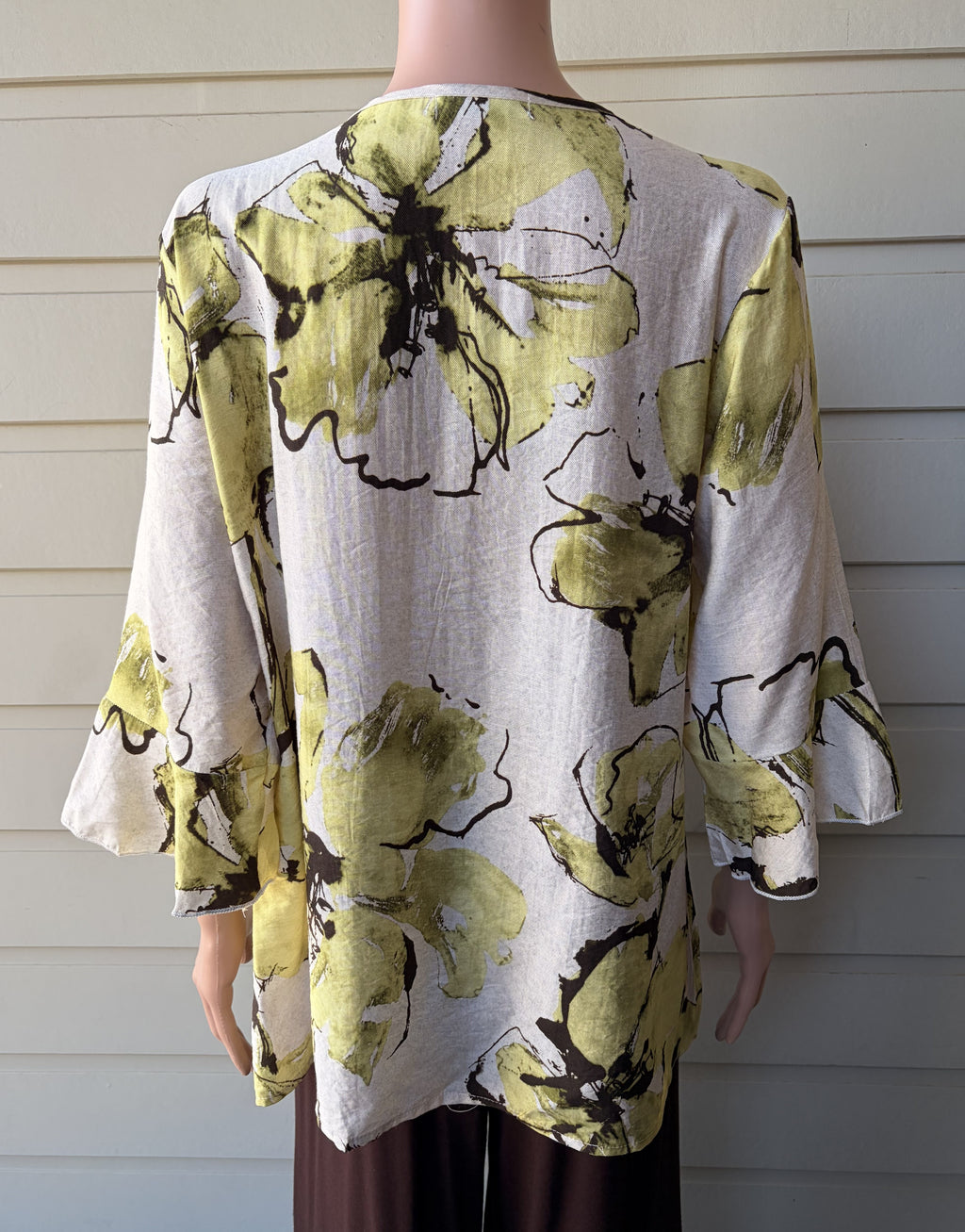 Abstract Floral Top