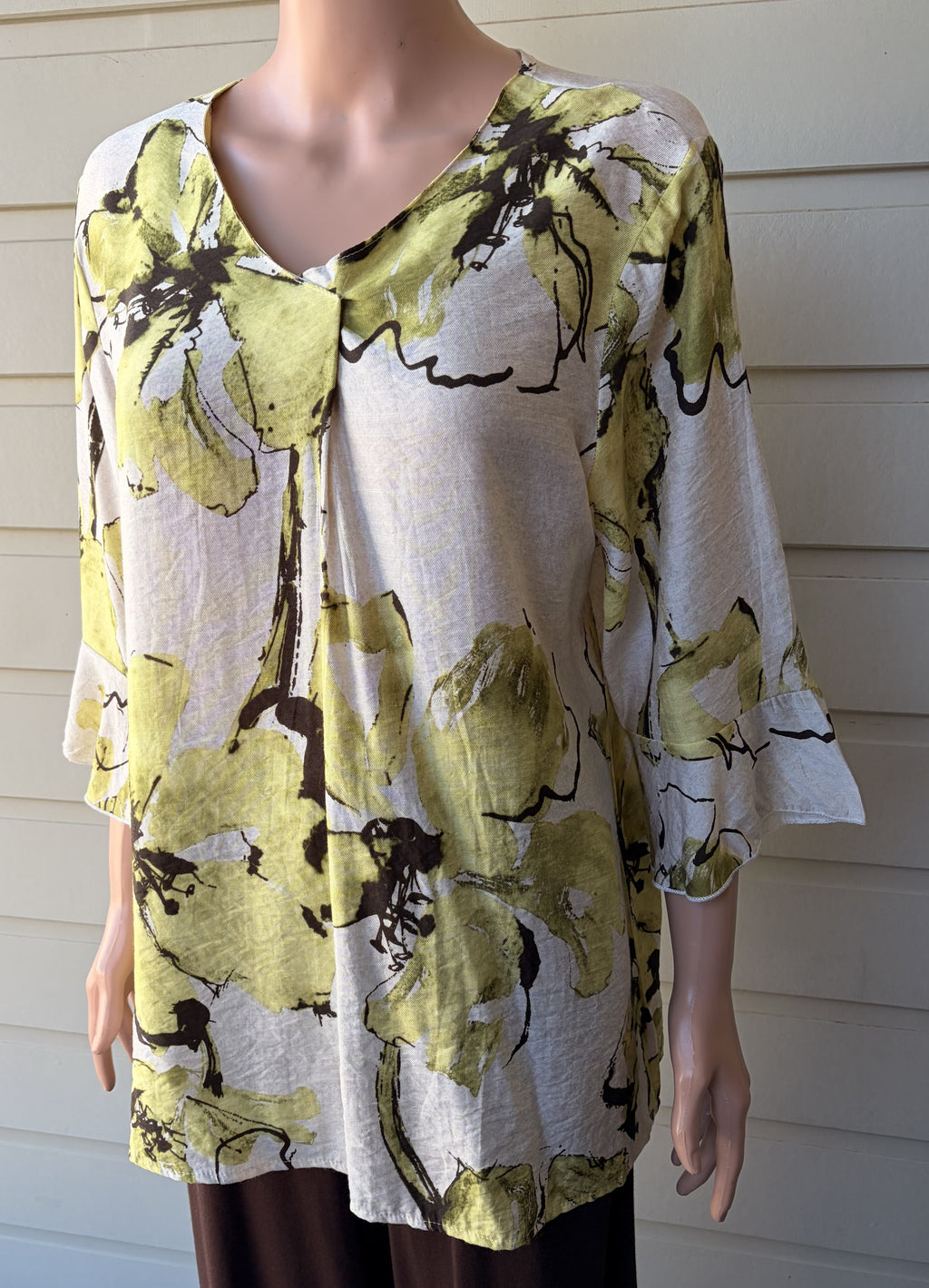 Abstract Floral Top