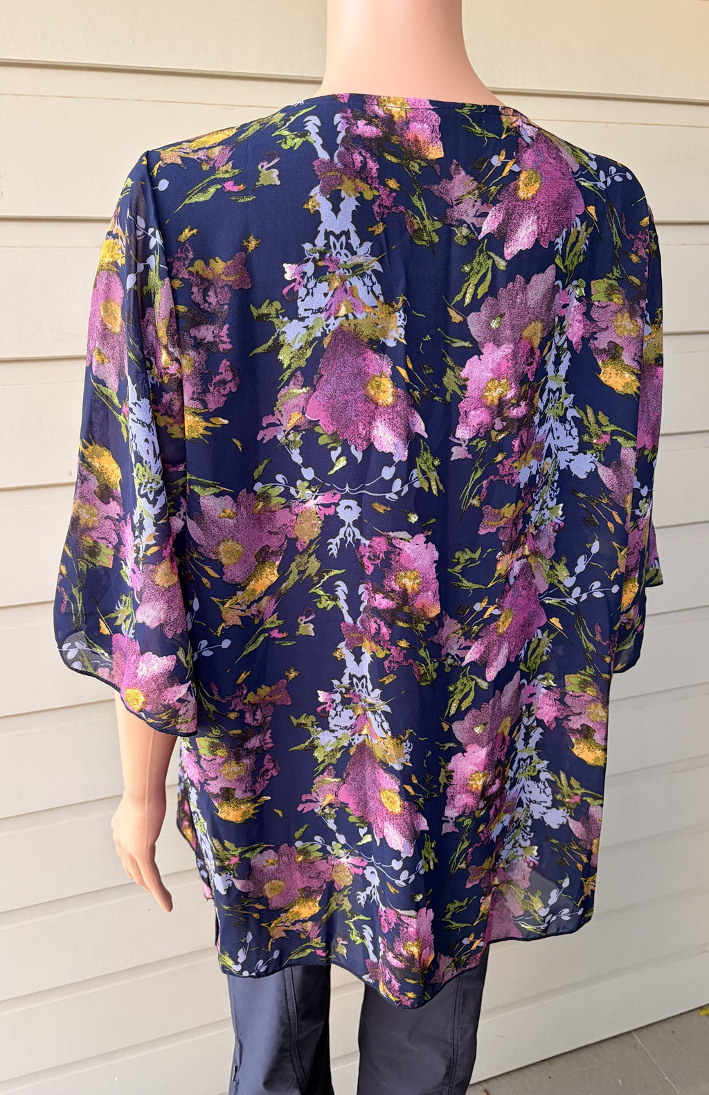 Midnight Bloom Blouse