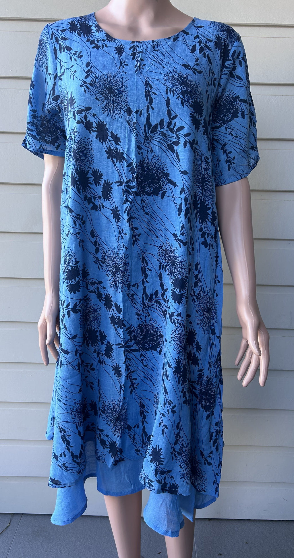 Wildflower Silhouette Dress