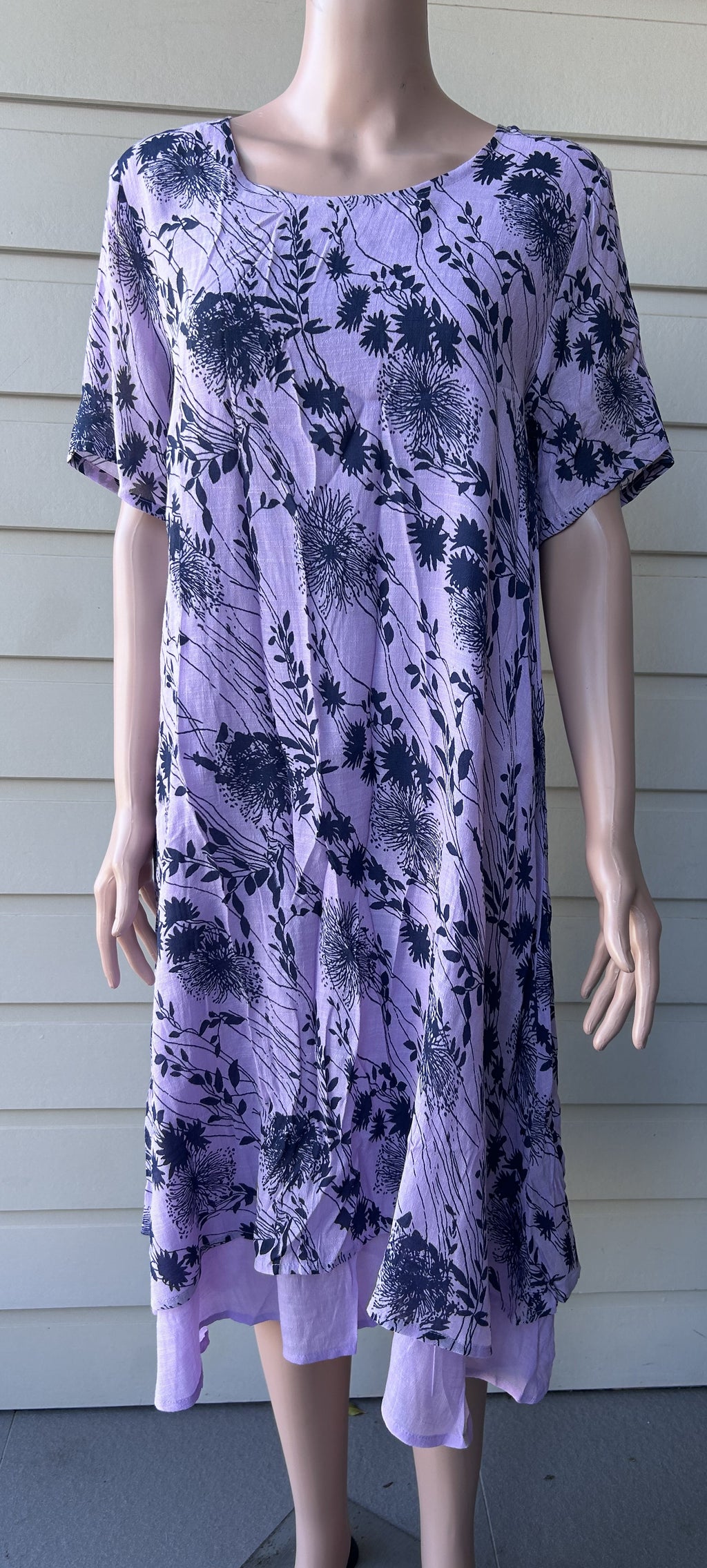 Wildflower Silhouette Dress