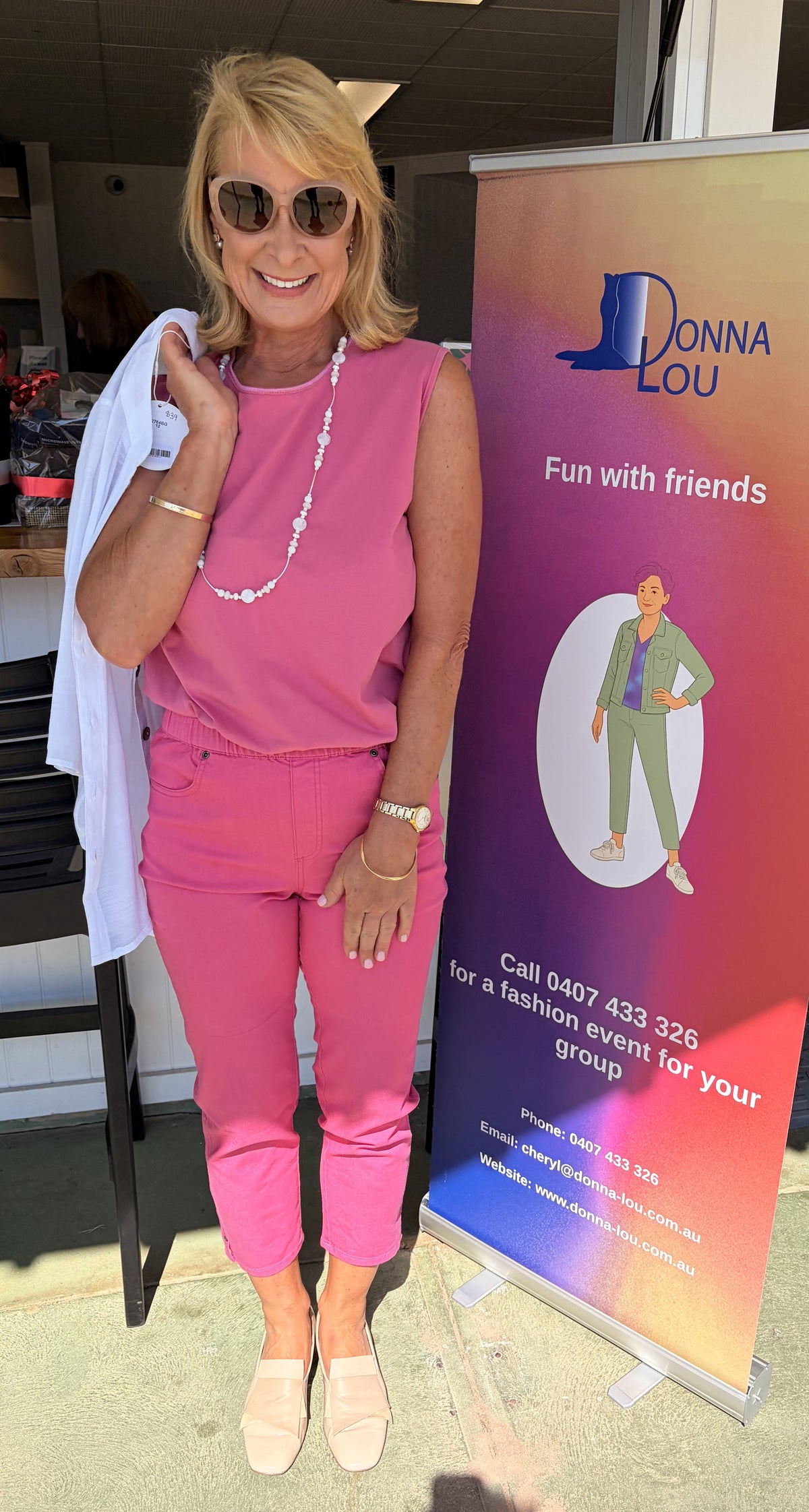 CLW555 PINK PANTS