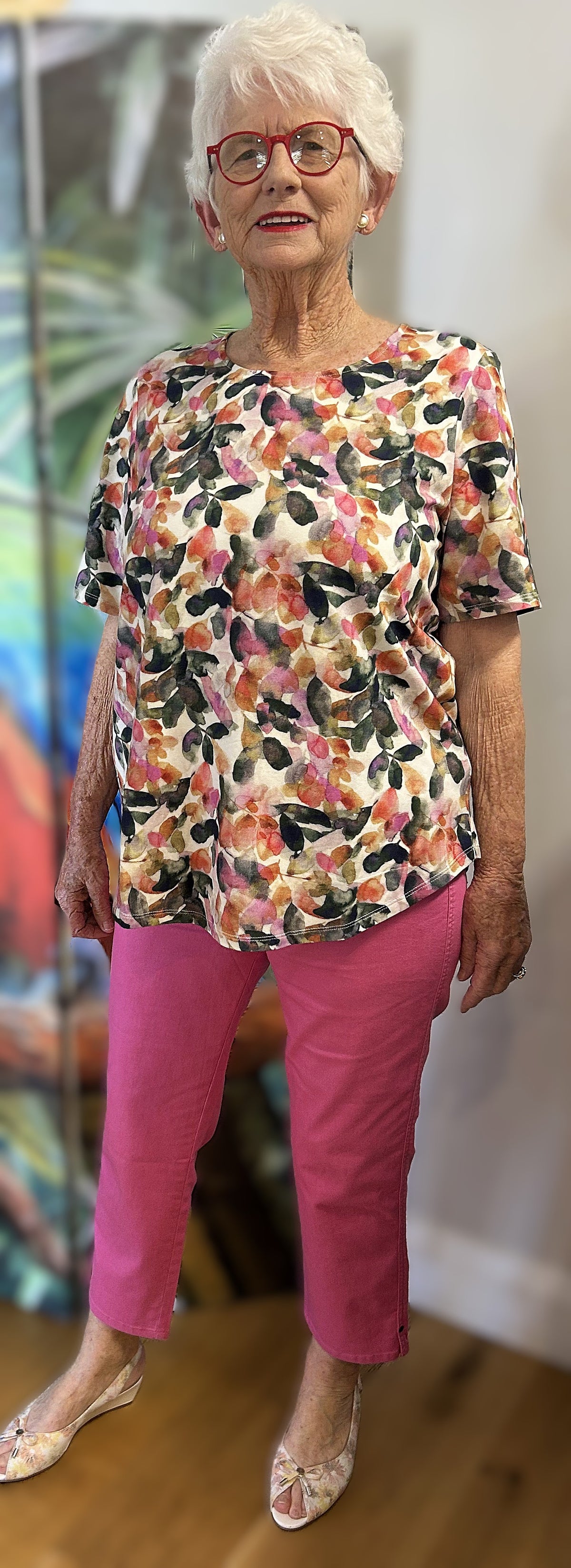 Painted Petals Tee