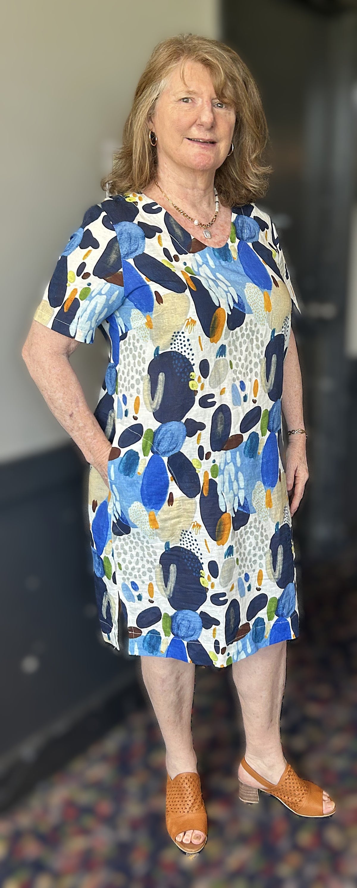 Painted Pebble Dress